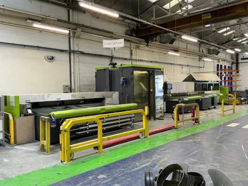 Dubus - Automatische metalen cirkelzagen met dubbele kop voor lichtmetalen profielen met laad- en ontlaadapparaat  