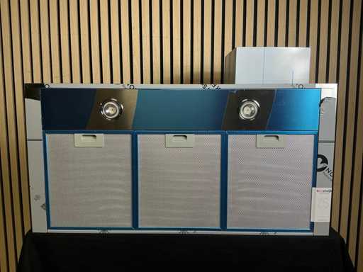 Pelgrim BSK962RVS wandmontierte Abziehhaube