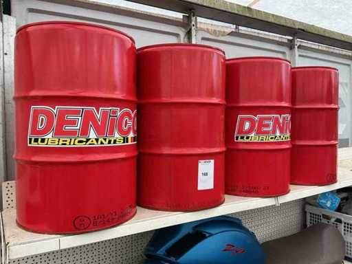 Smeermiddel lege olietonnen 60 liter(4x)