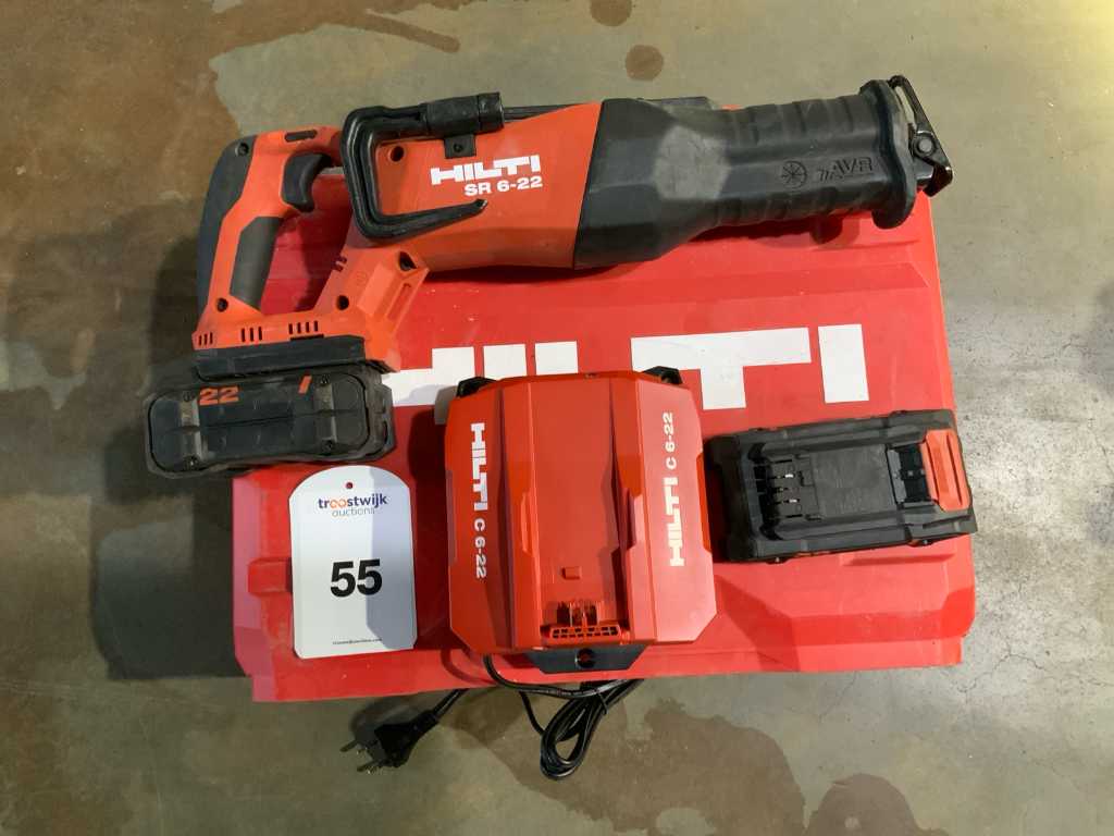 Hilti cordless best sale reciprocating saw