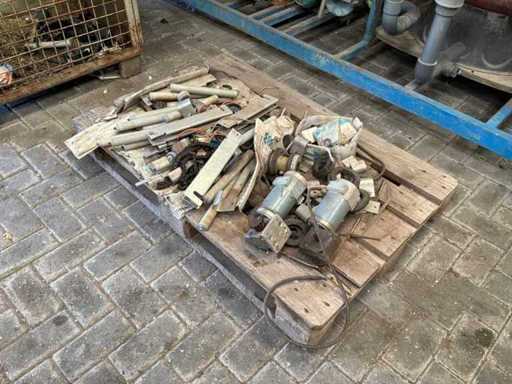 Verschiedene Teile des Erntebands