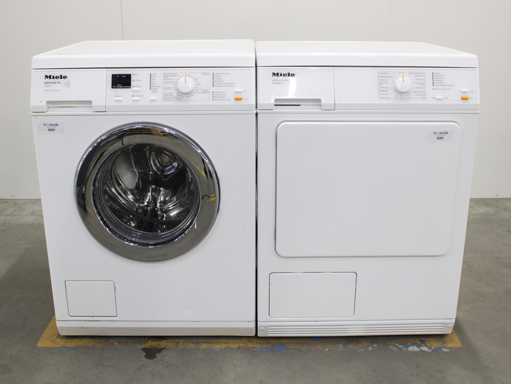 Lavatrice Miele W 3371 Edition 111 & Asciugatrice Miele T 8400 C SoftCare System