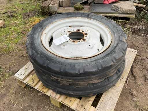 Goodyear Tire with rim (2x)