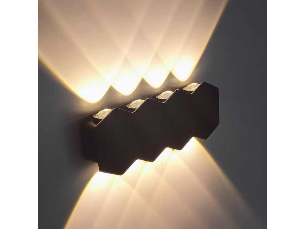 10 x Lampă de perete bidirecțională (SW-51-4)-3500K 