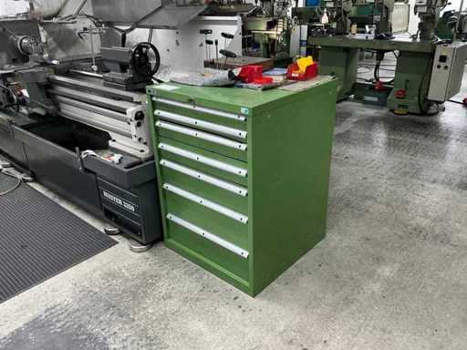 TRAUB Werkzeugschrank mit Inhalt