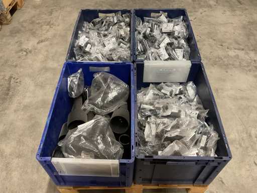 Partia materiałów instalacyjnych