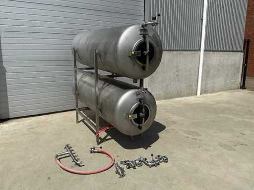 Duo tank - Dubbele biertank