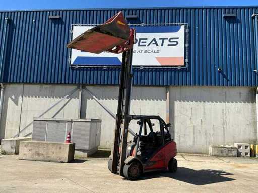 2016 Linde H35T-02 EVO Forklift with Wifo Bucket
