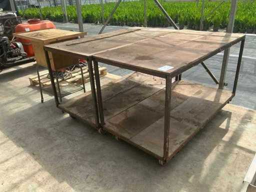 Platform trolley (2x)