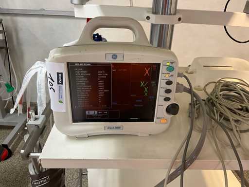 GE MEDICAL SYSTEMS - DASH 3000 - Monitor voor vitale functies