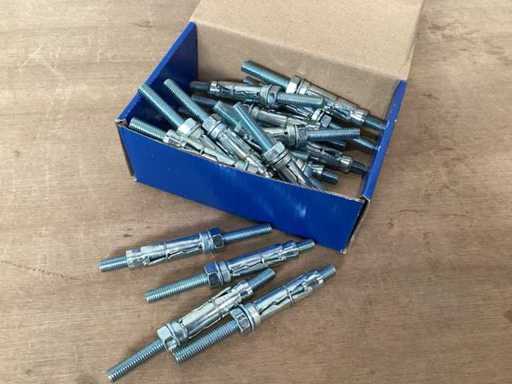 Ufast keilbout M10/60 x 16 mm, doos 25 stuks (7x)