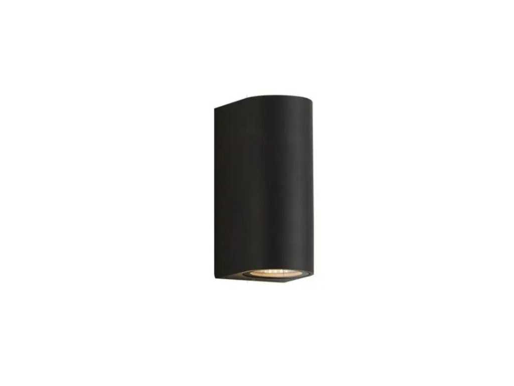 12 x Wandlamp half rond GU10 duo fitting waterdicht