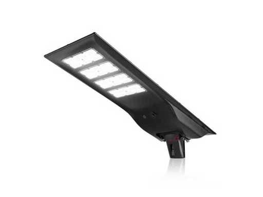 4 x lampadaires solaires GT Lumino 100W + PIR + télécommande