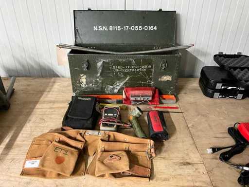 Gereedschapskoffer met inhoud