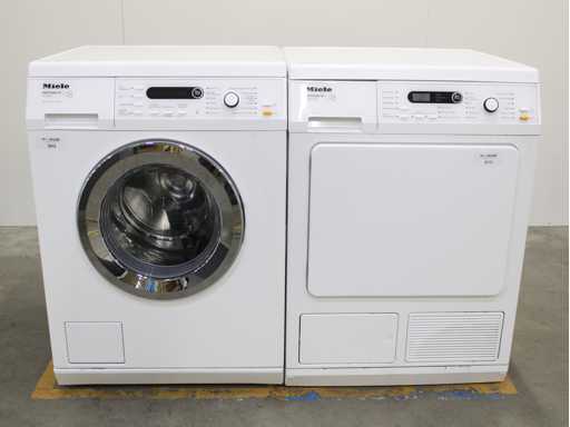 Miele W 5873 Edition 111 Waschmaschine & Miele T 8861 WP Edition 111 Wäschetrockner