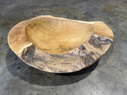 Ciotola in teak 40cm.