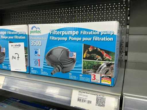 Pompă filtrantă Pontec PondoMax Eco 3500 (2x)