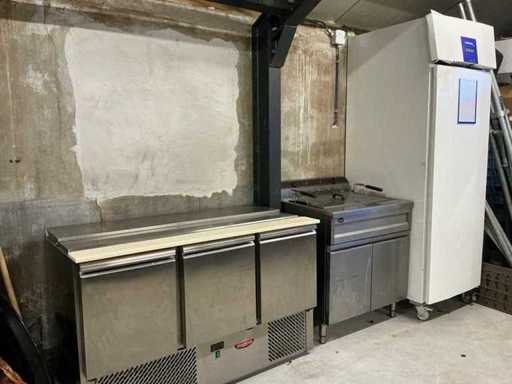 Horecakoeling, visfrituur en horeca koelkast