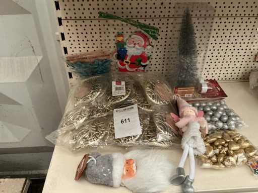 Weihnachtsdekoration für Partys.