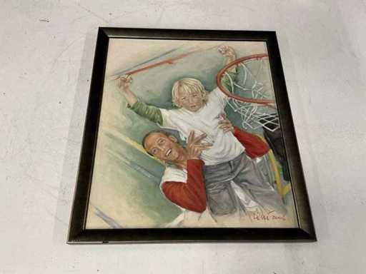 Wanddecoratie/schilderij