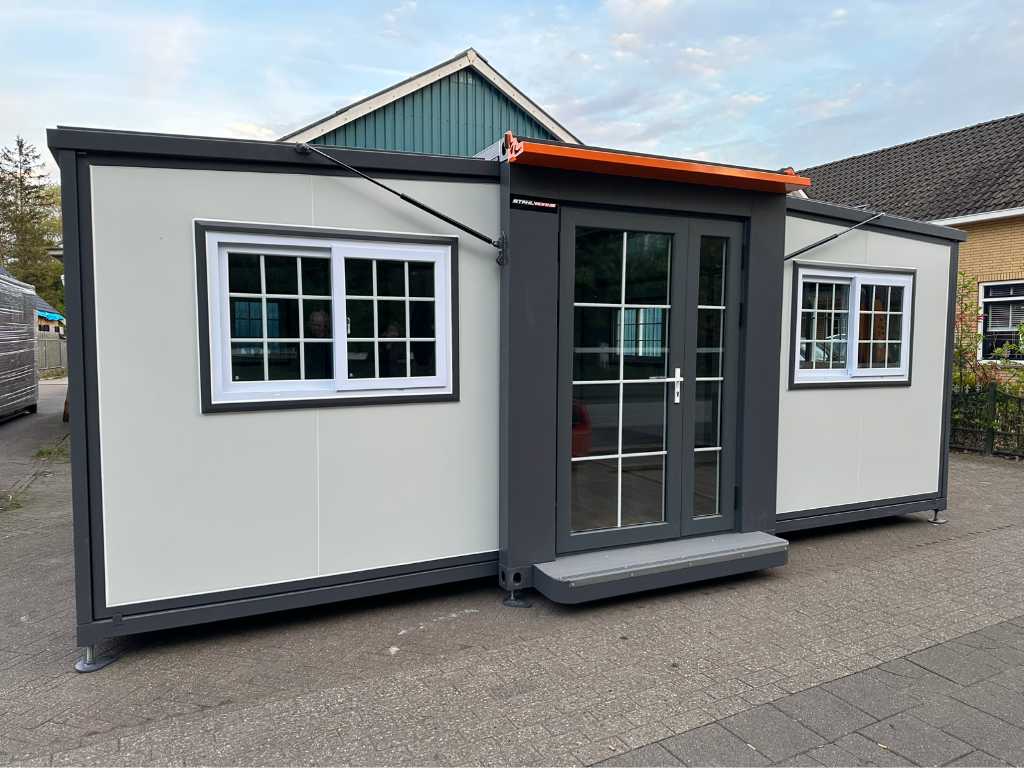 2024 Stahlworks (Deluxe 19ft*20ft) Mobiele woonunit / tiny house