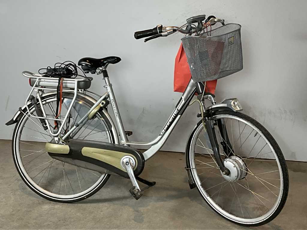 Gazelle Orange excelentă bicicletă electrică interioară