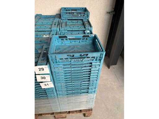 Opvouwbare Plastiek bakken (50x)