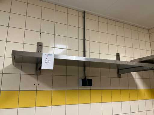 Roestvaststalen schap (5x)