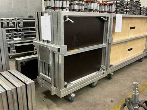 Prolyte StageDex 1x1m Podiumdeel (6x)