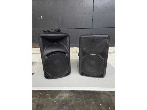 Luidspreker actief (2x)
