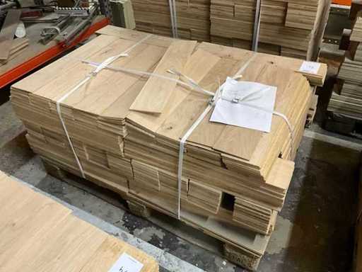 Oak rustic AB/BC veneer strips 4mm (970x)