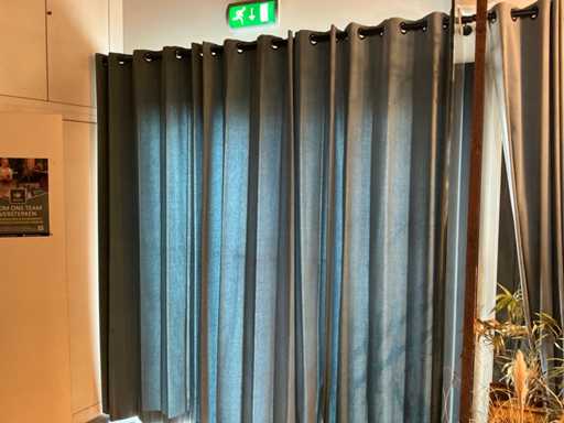 Zas?ony z dr??kiem (4x)