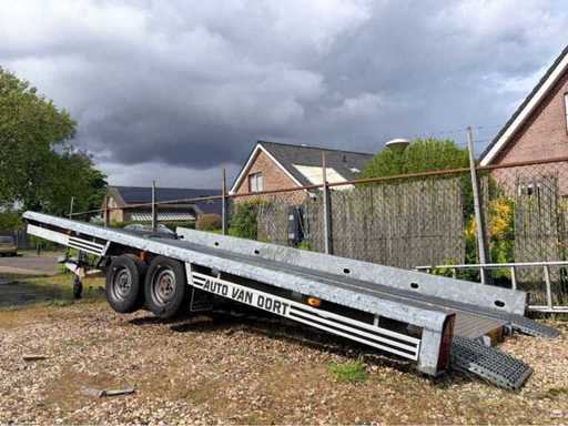2005 hapert H2700 kantelbaar! Dubbelasser Aanhangwagen