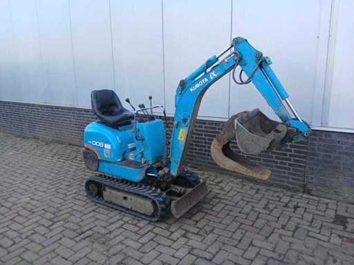 2001 Kubota K-008 Mini Excavator