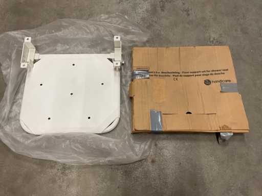 Siège de douche Linido avec ensemble de pieds auxiliaires