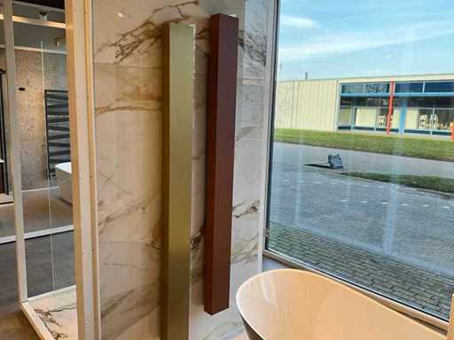 Vasco - BEAMS MONO EL - Radiator Design Brun ruginiu 180 x 15 cm