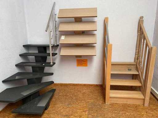 Échelles et escaliers (3x)