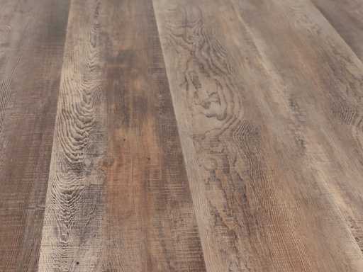 60 m2 PVC click plank - 1212 x 185 x 5 mm