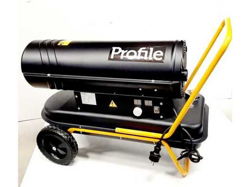 Profil - Canon à air chaud diesel/pétrole 20kW - Chauffage