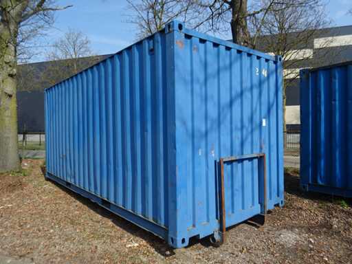 Kabel gesloten afzetcontainer