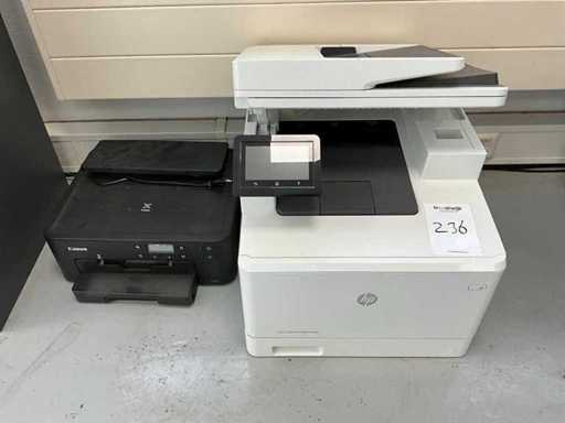 HP / Canon MFP M377dw/pixma Printer (2x)