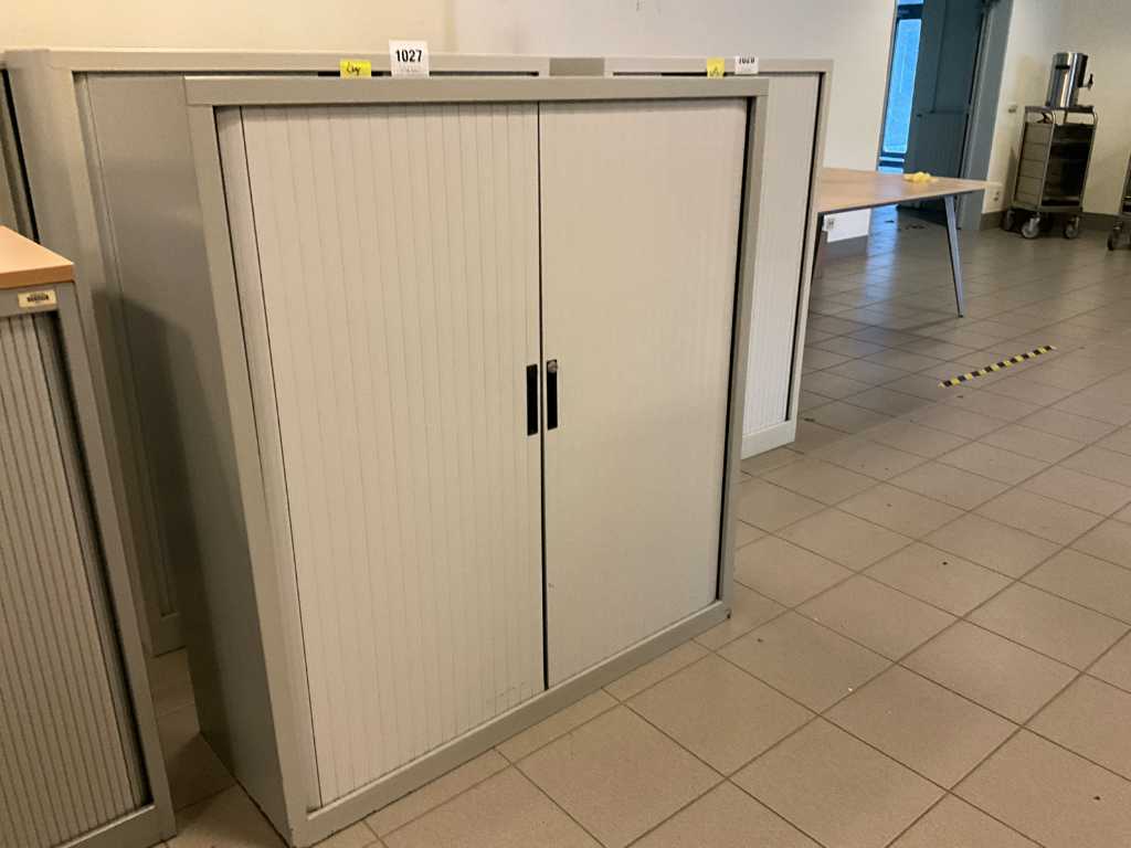 2 various half-height File cabinets wo BENJO