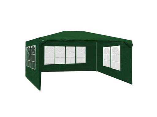 MaxxGarden 20026 Party Tent 3x4m with Side Walls green