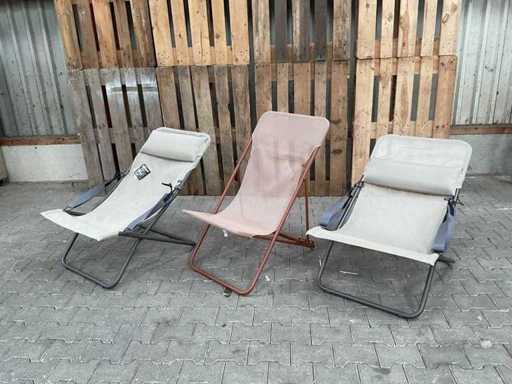 Lafuma - Sedia da giardino (3x)