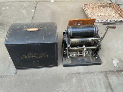 Gestetner Cyclostyle Antike Schablonenmaschine