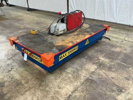 2001 Buter H 50-16 5.000 KG Hebeplattform Hebetisch