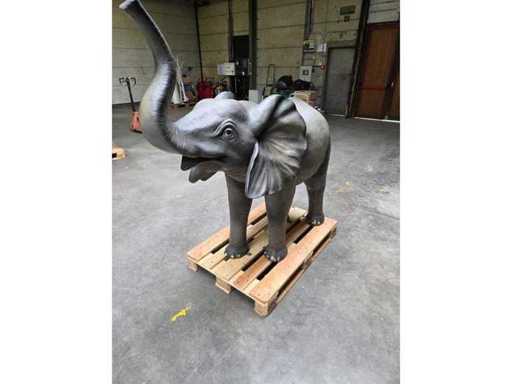 Statua di elefante in poliestere