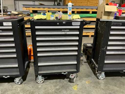 Westwärts 7-Schubladen-Werkzeugwagen