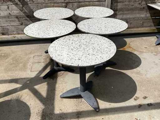 Satelliten-Terrassentisch (5x)