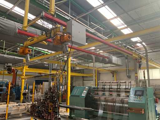 STANDAERT Construction suspension de pont roulant 500 kg.